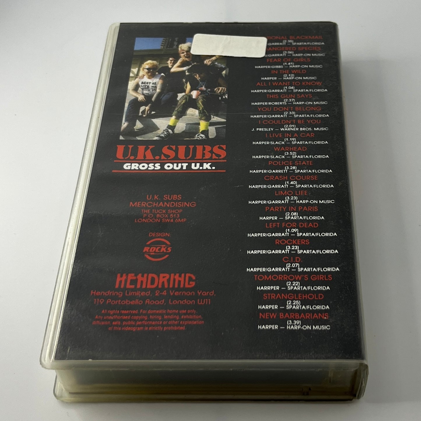 U.K. Subs / Gross Out U.K. LIVE (image 2)