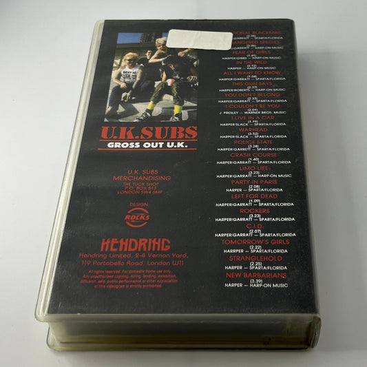 U.K. Subs / Gross Out U.K. LIVE (image 2)