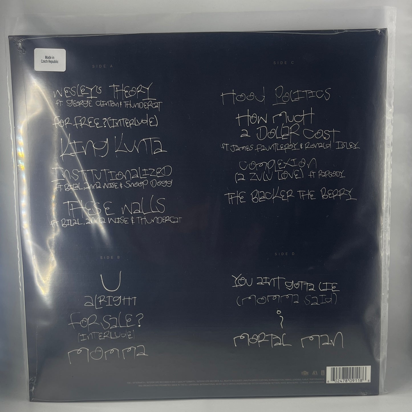 420g 12" Polythene Record Sleeve