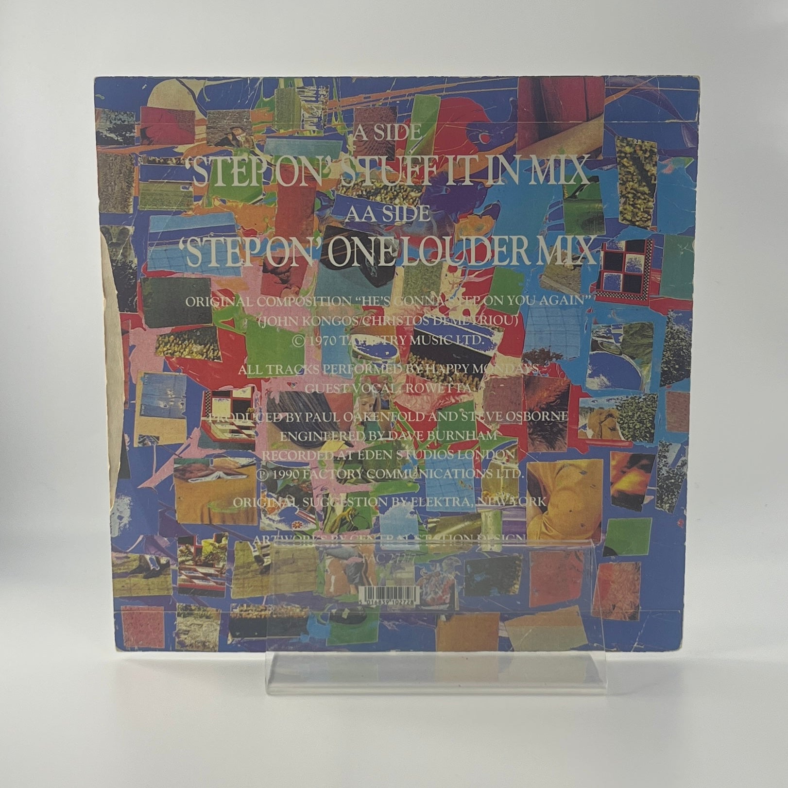 Happy Mondays / Step On Stuff It In Mix 7" (image 2)