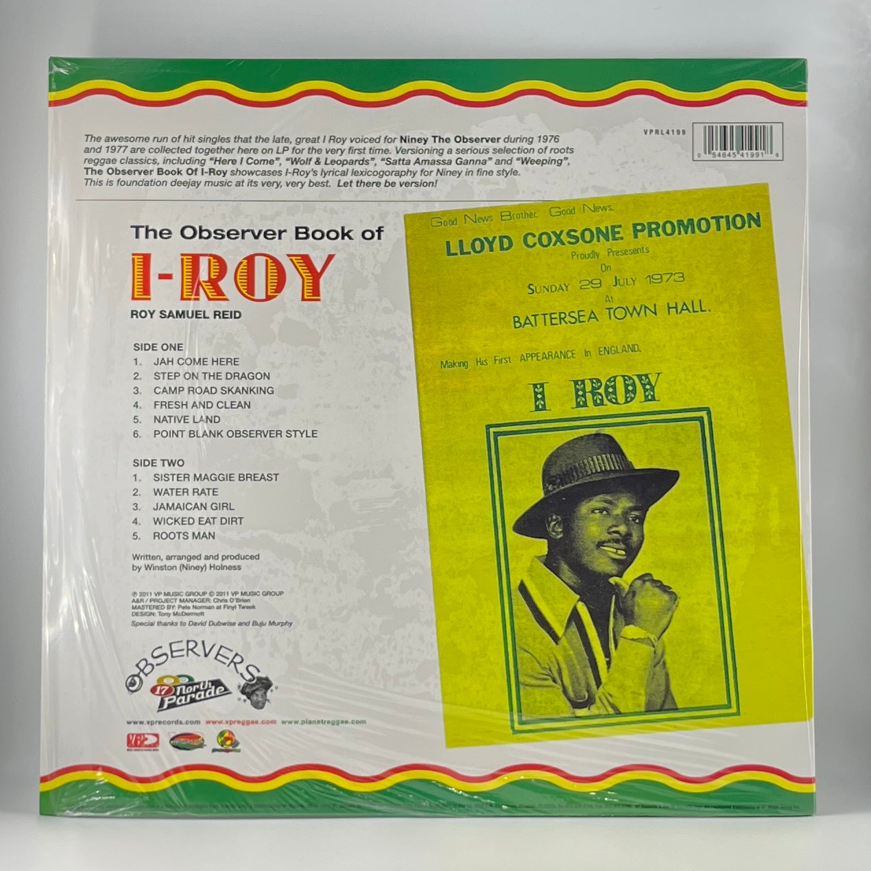 I-Roy / The Observer Book Of Roy Samuel Reid (image 2)