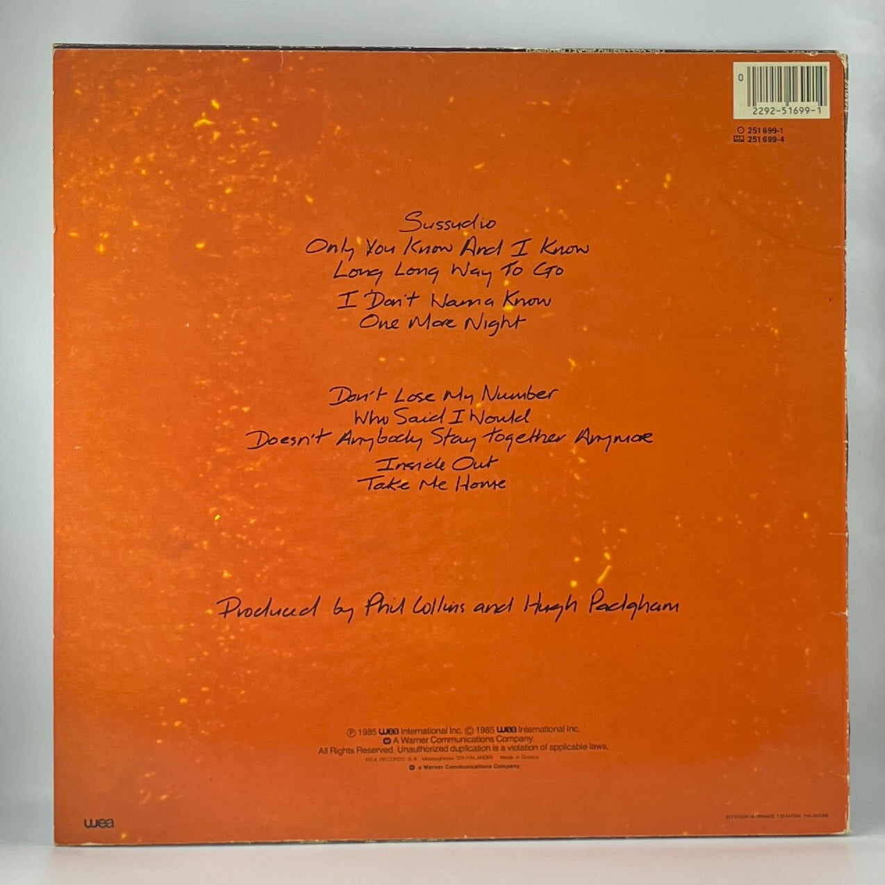Phil Collins / No Jacket Required (image 2)