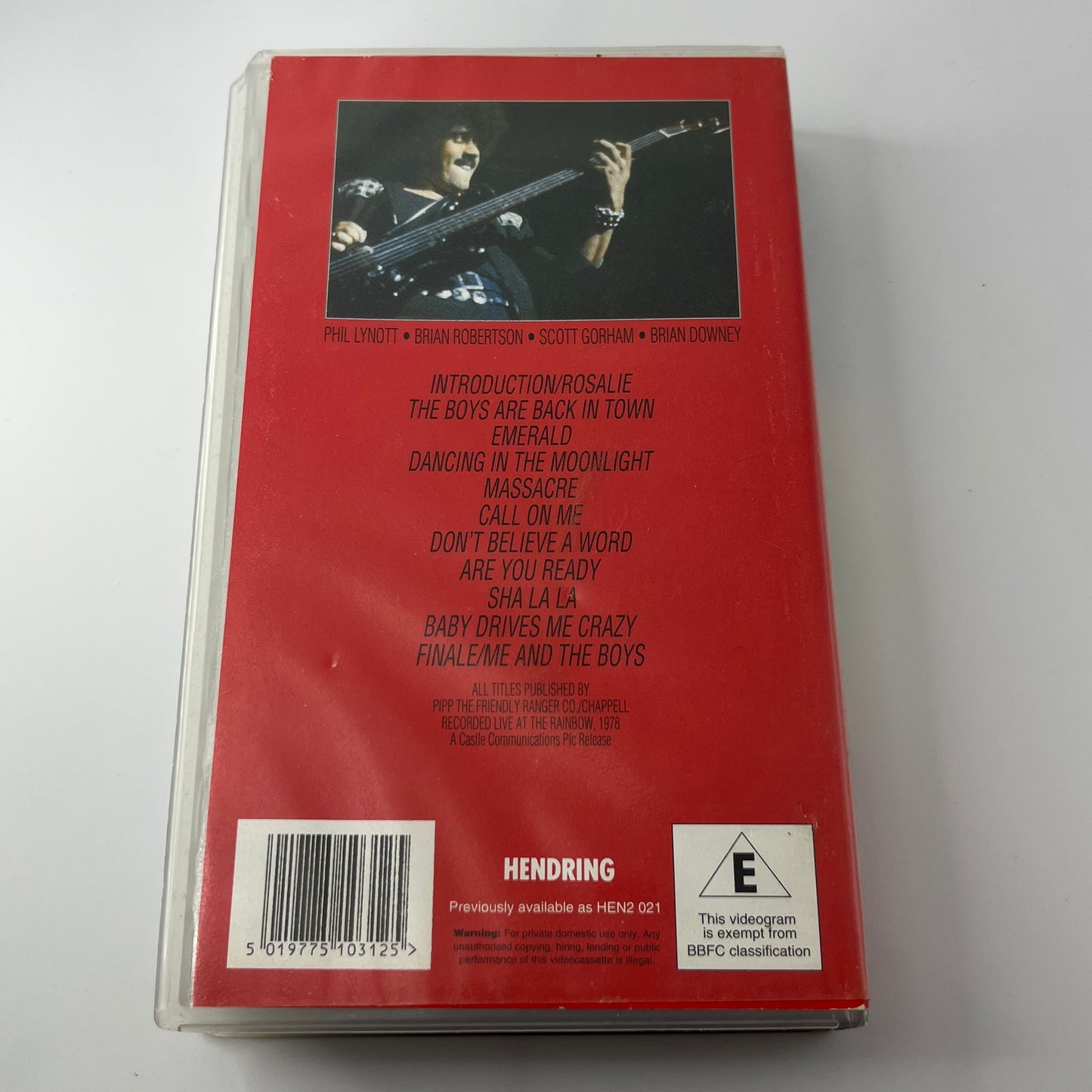 Thin Lizzy / Live & Dangerous (image 2)