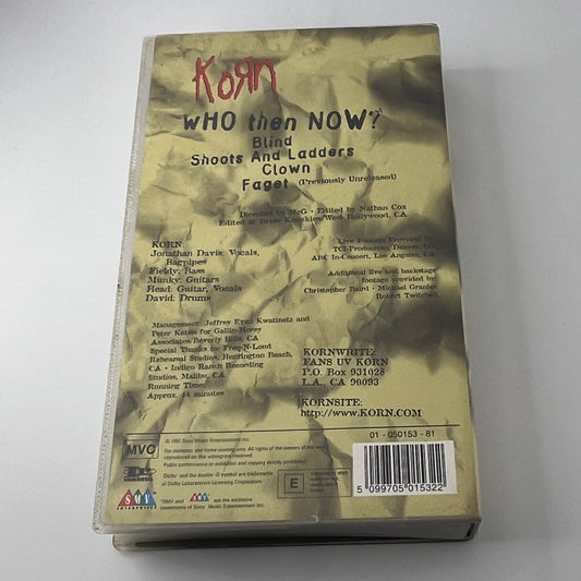 Korn / Who Then Now? (image 2)