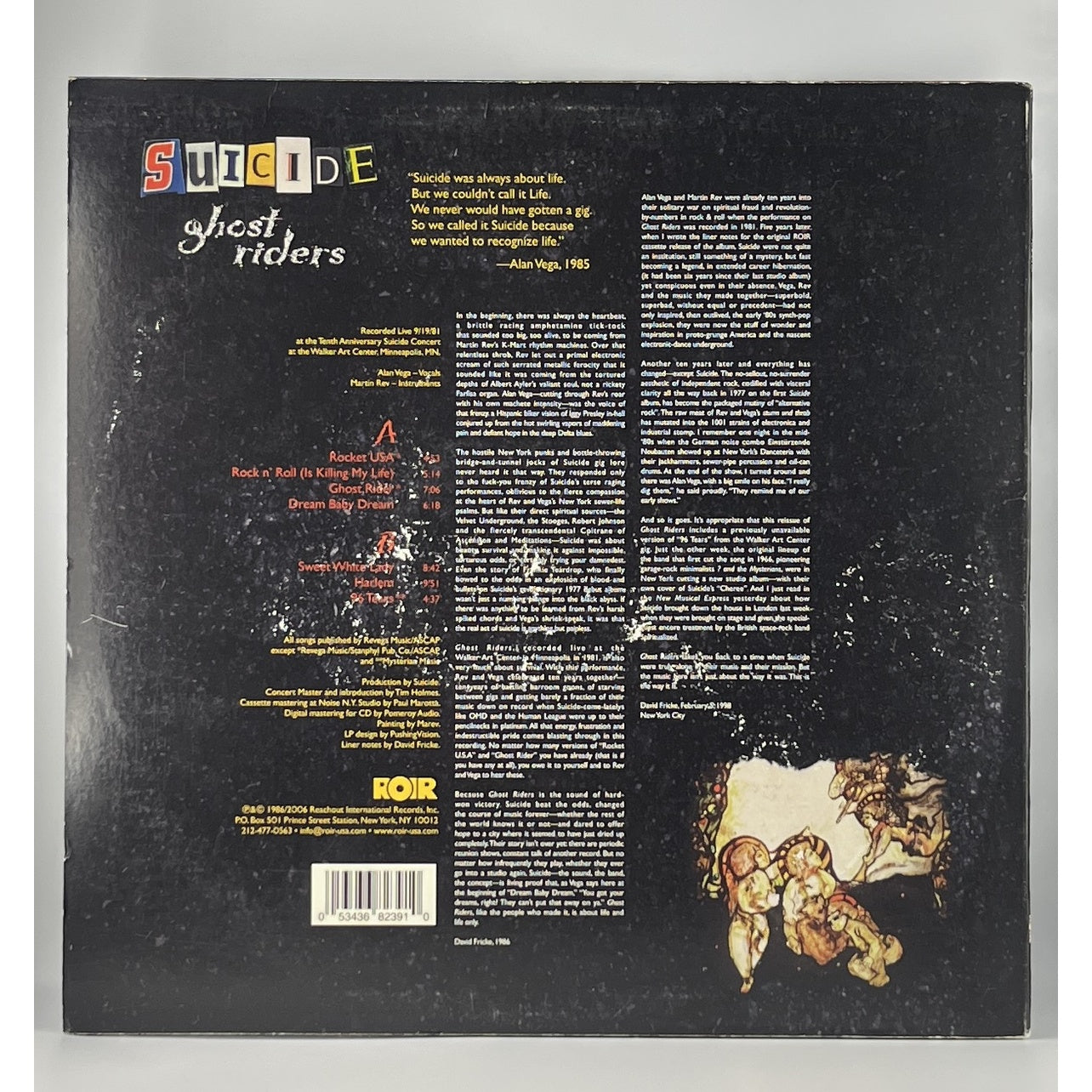 Suicide / Ghost Riders (Live 1986) (image 2)